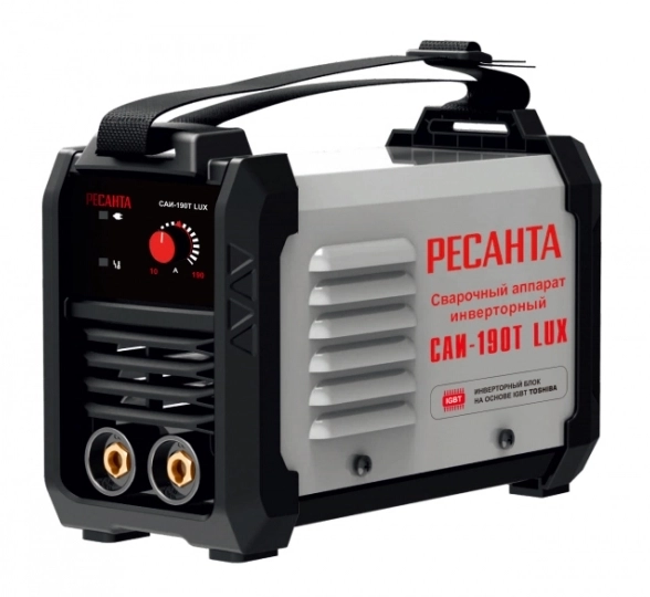 Аппарат сварочный Ресанта САИ-190Т LUX инвертор 190А 1-5мм