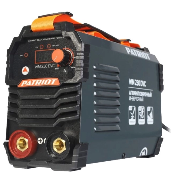 Аппарат сварочный Patriot WM260DVT инвертор 260А 1,6-6,0мм