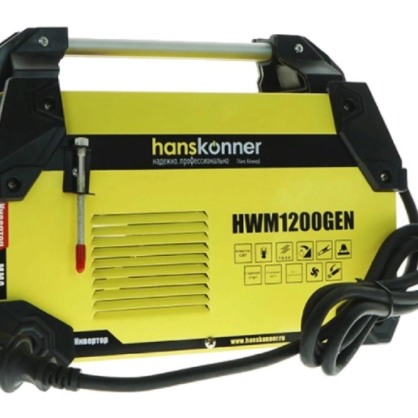 Аппарат сварочный Hanskonner HWM1200GEN инвертор 200А 1,6-4,0мм