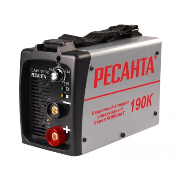 Аппарат сварочный Ресанта САИ-190К компакт 190А 1-5мм