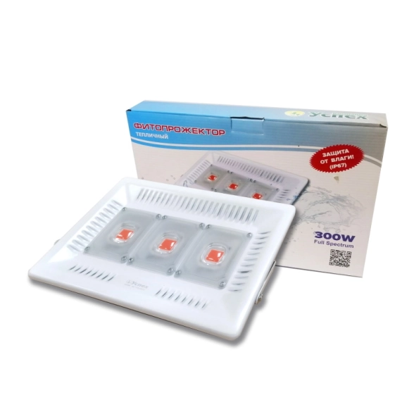 Фитопрожектор теплич. влагозащ. 300Вт мультиспектр