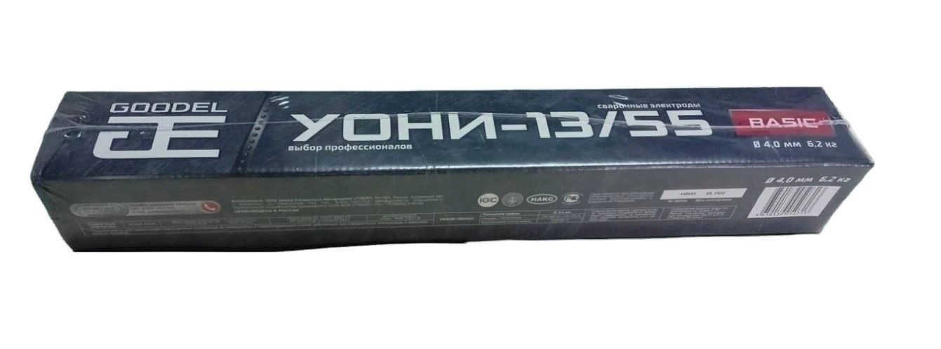 Электроды Goodel УОНИ-13/55 d=4мм 6,2кг
