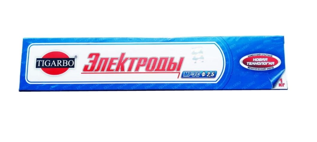 Электроды Tigarbo МР-3С ф2,5мм 1кг