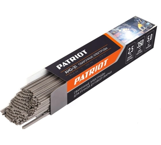 Электроды Patriot АНО-21 2,5мм 5кг