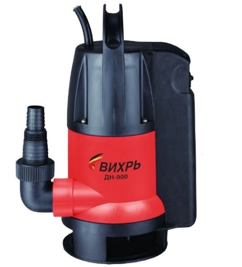 Насос дренажный Вихрь ДН-900 900Вт 15480л/ч 8/8м 35мм