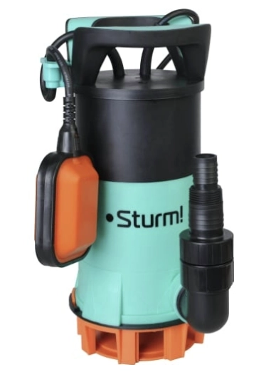 Насос дренажный Sturm WP9790PVU 750Вт 18000л/ч 10м 30мм 3в1