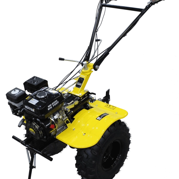 Мотоблок Huter MК-8000P Big Foot 4х-такт. 8лс 2вперёд/1назад 100см