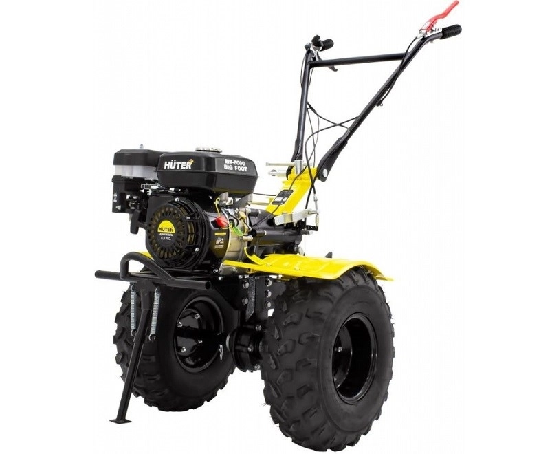 Мотоблок Huter MК-7500Р Big Foot 4х-такт. 7,5лс 2вперёд/1назад 100см