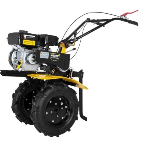 Мотоблок Huter MК-7800PL Big Foot 4х-такт. 7,8лс 3вперед/1назад 90
