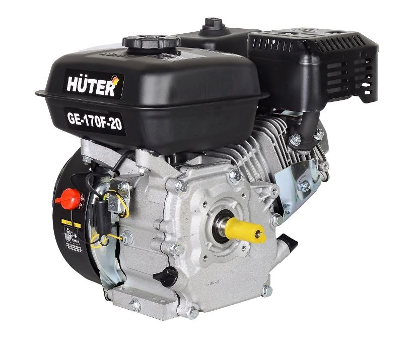 Двигатель Huter GE-170F-20 4х-такт. 7л.с. 212см3 шпонка 20мм