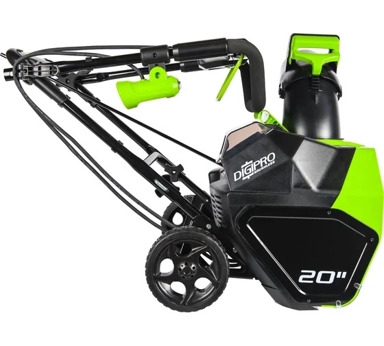 Снегоуборщик акк.бесщ.Greenworks GD40SBk4 40В 4Ач 510х150мм 1акк+ЗУ-image-2