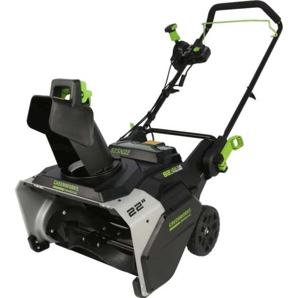 Снегоуборщик аккумуляторный бесщеточный Greenworks GD82STk5 82В 560х330мм 1аккумулятор 5Ач