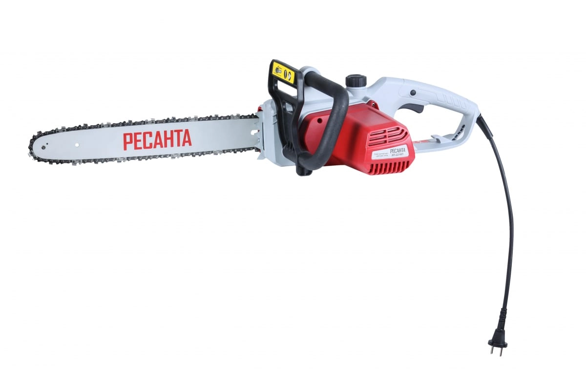 Пила цепная Ресанта ЭП-2216П 2200Вт 16" 3/8"-1,3мм