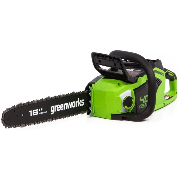 Аккумуляторная цепная пила бесщёточный GreenWorks GD40CS18k4 40В 4Ач 16