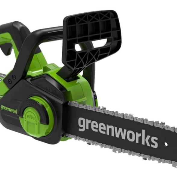 Пила цепная акк. GreenWorks G24CS25 24В 10" 3/8"-1,1мм без аккумулятора и ЗУ