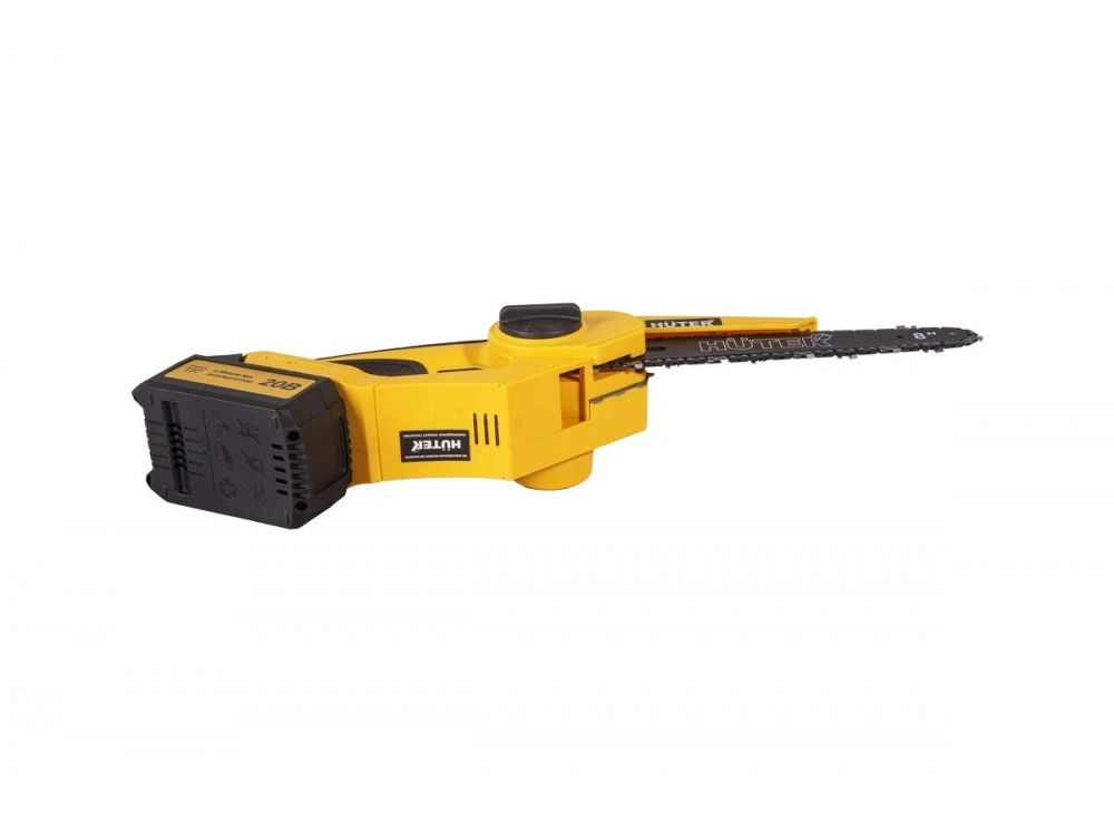 Пила цепная-мини акк. Huter ELS-20/8-Li-BL 20В 4Ач 8" 1/4"-0,375мм 45звеньев 1акк.+ЗУ-image-4