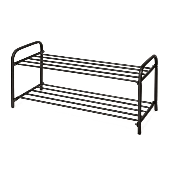 Этажерка Ника Комфорт 2 360х330х800 2-х ярусная ЭТК2 черн.