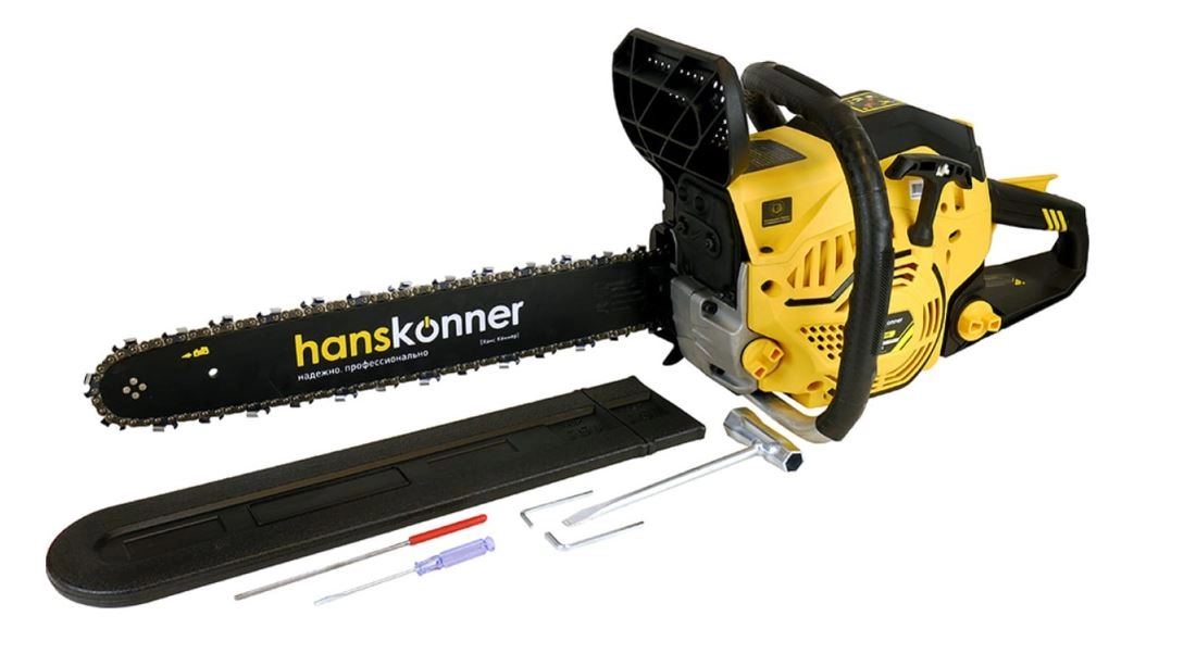 Бензопила Hanskonner HGC2020 2,7лс 52см3 18" 0,325"-1,5мм