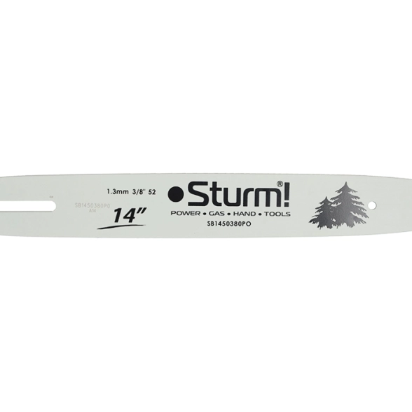 Шина цепной пилы Sturm SB1450380PO 14" 3/8"-1,3мм-52звена