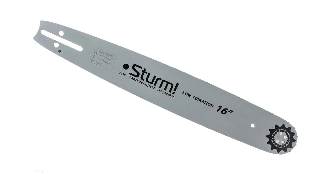 Шина цепной пилы Sturm SB1658325POH 16" 0,325-1,5мм-66звеньев