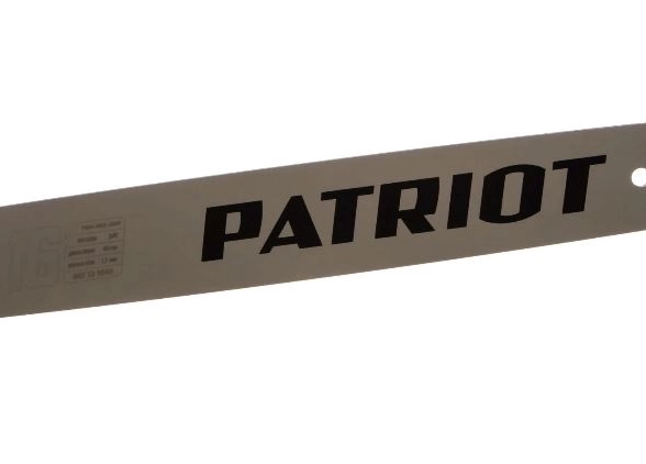 Шина цепной пилы Patriot P164MLEA041 16" 3/8-1,1мм-57звеньев