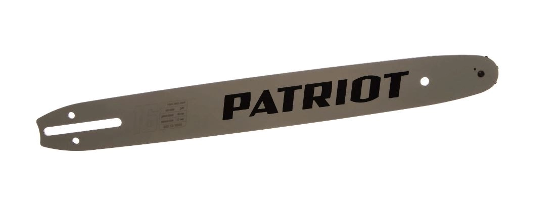 Шина цепной пилы Patriot P164MLEA041 16" 3/8-1,1мм-57звеньев