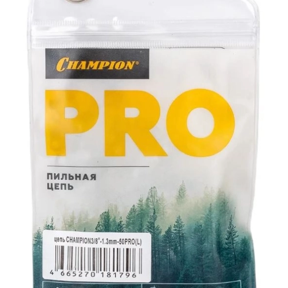 Цепь пильная Champion A050-L-50E 3/8"-1,3мм-50звеньев