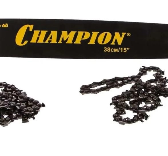 Набор шина цепной пилы Champion 15" 0,325-1,5мм 64звена+2цепи (158SLBK095