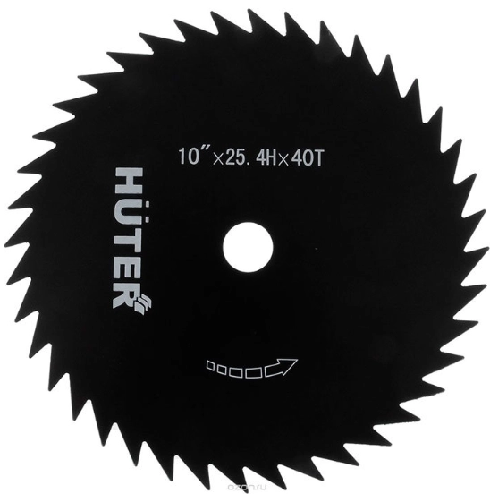 Нож для триммера Huter GTD-40T 40зубьев 255/25,4мм