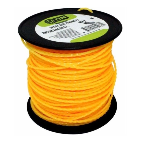 Леска ON 2,4ммх110м квадрат витой