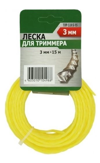 Леска Союз ТЛР-2.4-8-15 2,4ммх15м звезда