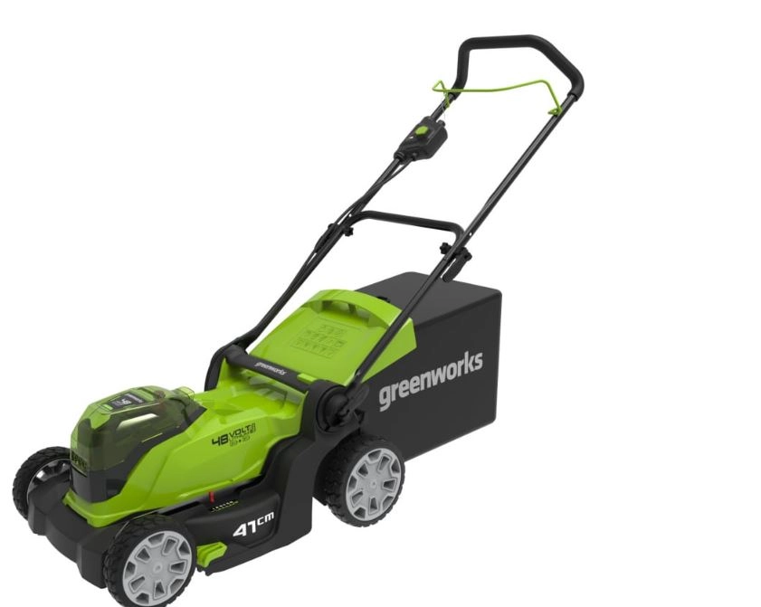 Газонокосилка акк. GreenWorks G24X2LM41 24В 50л 410/80мм без аккумулятора и ЗУ