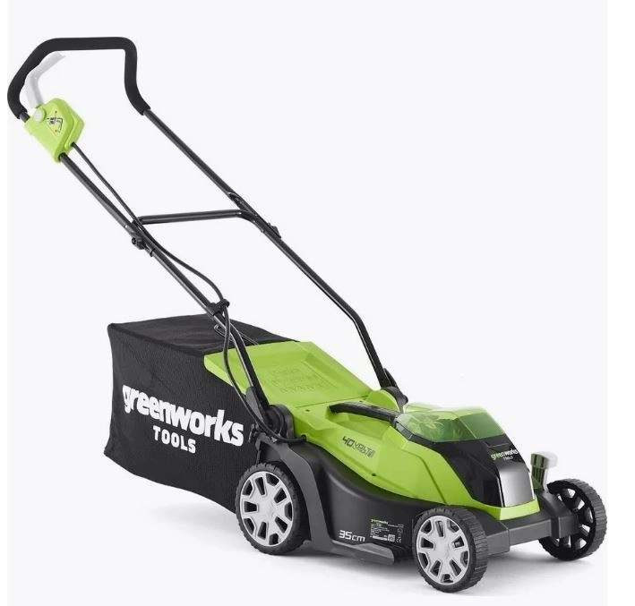 Газонокосилка акк. GreenWorks G40LM35K4 40В 40л 350/85мм 1акк.4Ач+ЗУ