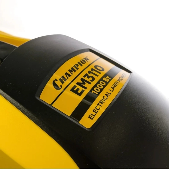 Газонокосилка эл. Champion EM3110 1000Вт 30л 320/60мм-image-2