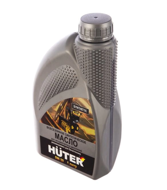 Масло моторное Huter 5w30 синтетическое 4х-тактное 1л