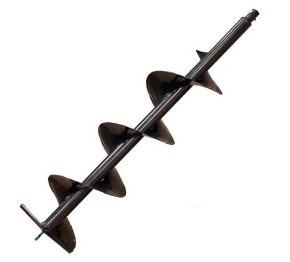 Шнек для мотобура Huter AG-250 для грунта 250мм 0,8м 20мм