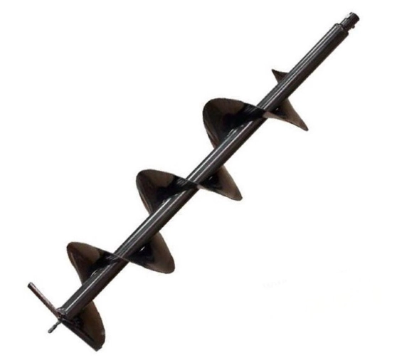 Шнек для мотобура Huter AG-250 для грунта 250мм 0,8м 20мм