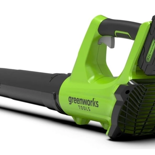 Воздуходувка аккумуляторная GreenWorks G24AB 24В 9м3/мин без аккумулятора и ЗУ