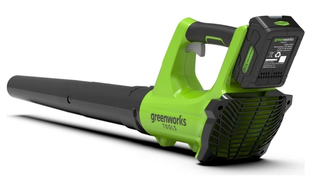 Воздуходувка аккумуляторная GreenWorks G24AB 24В 9м3/мин без аккумулятора и ЗУ