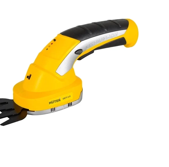 Кусторез аккумуляторный Huter GET-3,6 3,6В Li 1,5Ач 8/150мм