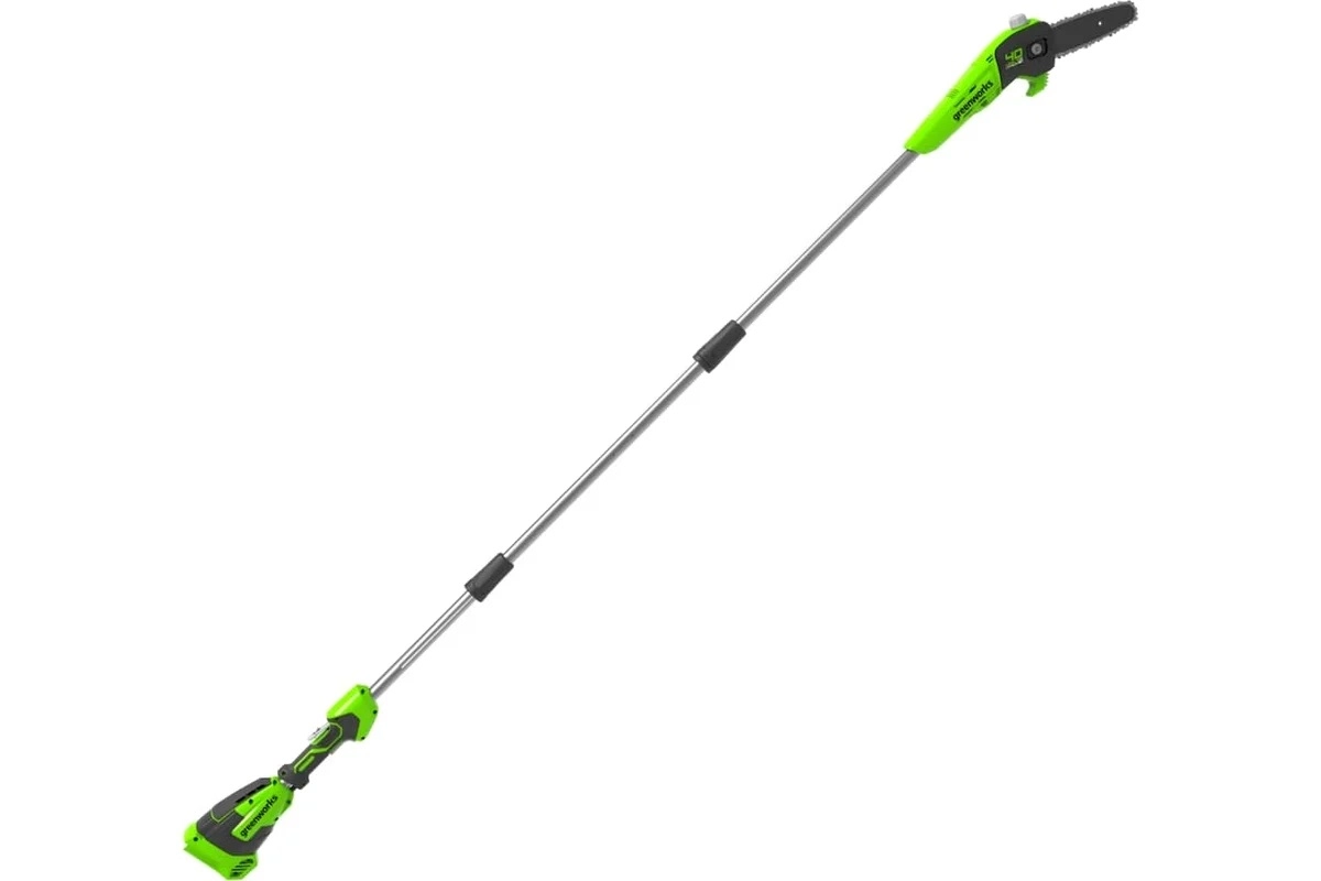 Высоторез акк. GreenWorks G40PSF 40В 8" 203см без аккумулятора и ЗУ-image-1