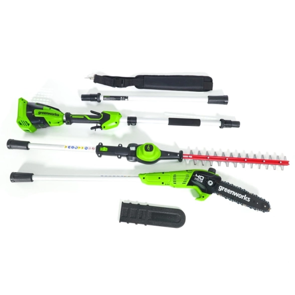 Кусторез/высоторез акк. GreenWorks GD40PSH Gen2 40В 2в1 без аккумулятора и ЗУ-image-5