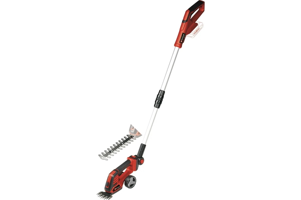 Кусторез акк. Einhell PXC GE-CG 18/100 Li T-Solo 18В 100/200мм без аккумулятора и ЗУ