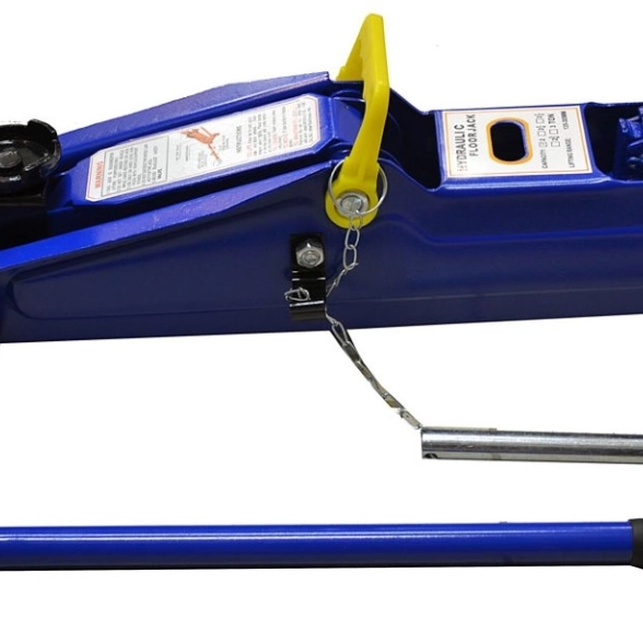 Домкрат гидравлический подкатной МаякАвто/AutoVirazh 2т H-300мм (в кейсе)