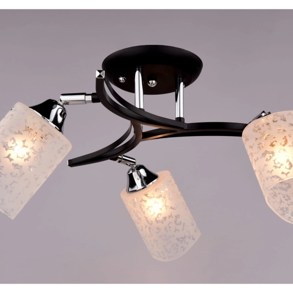 Светильник РС20013 BK+CR/3C 26711