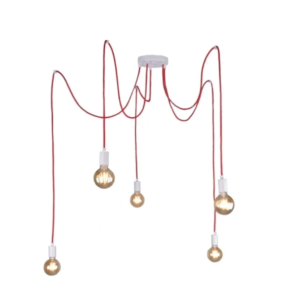 Светильник Агриопа PC20816 WT+RD/5P 30796