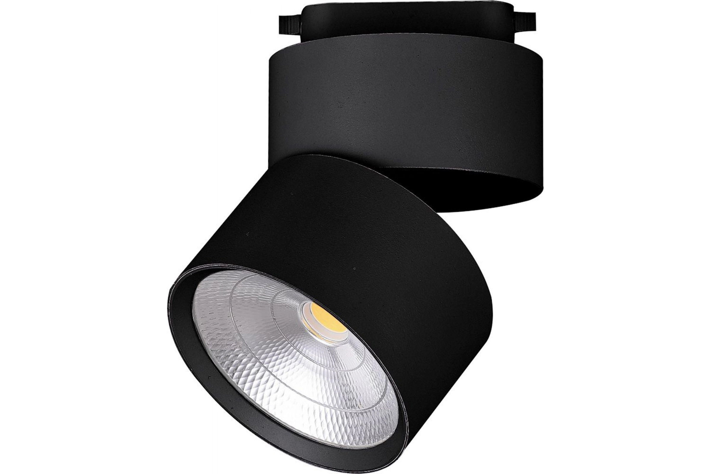 Светильник Feron AL107 LED 25W 4000К черный 32478