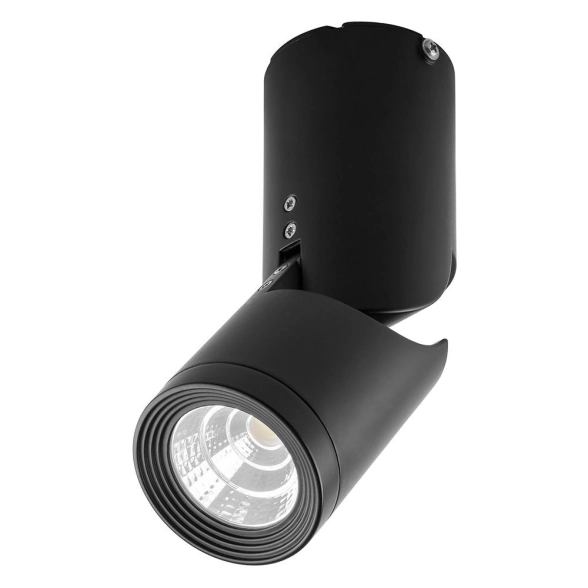 Светильник Feron AL517 LED 10W 4000К черн.наклонный 29889