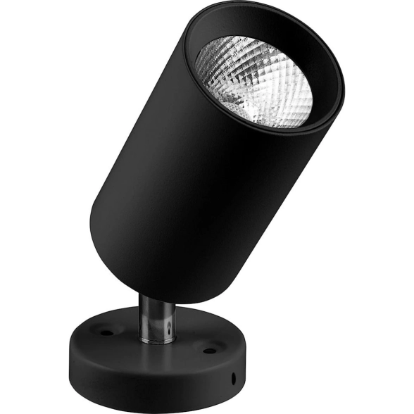Светильник Feron AL519 LED 18W 4000К черн.наклонный 29876