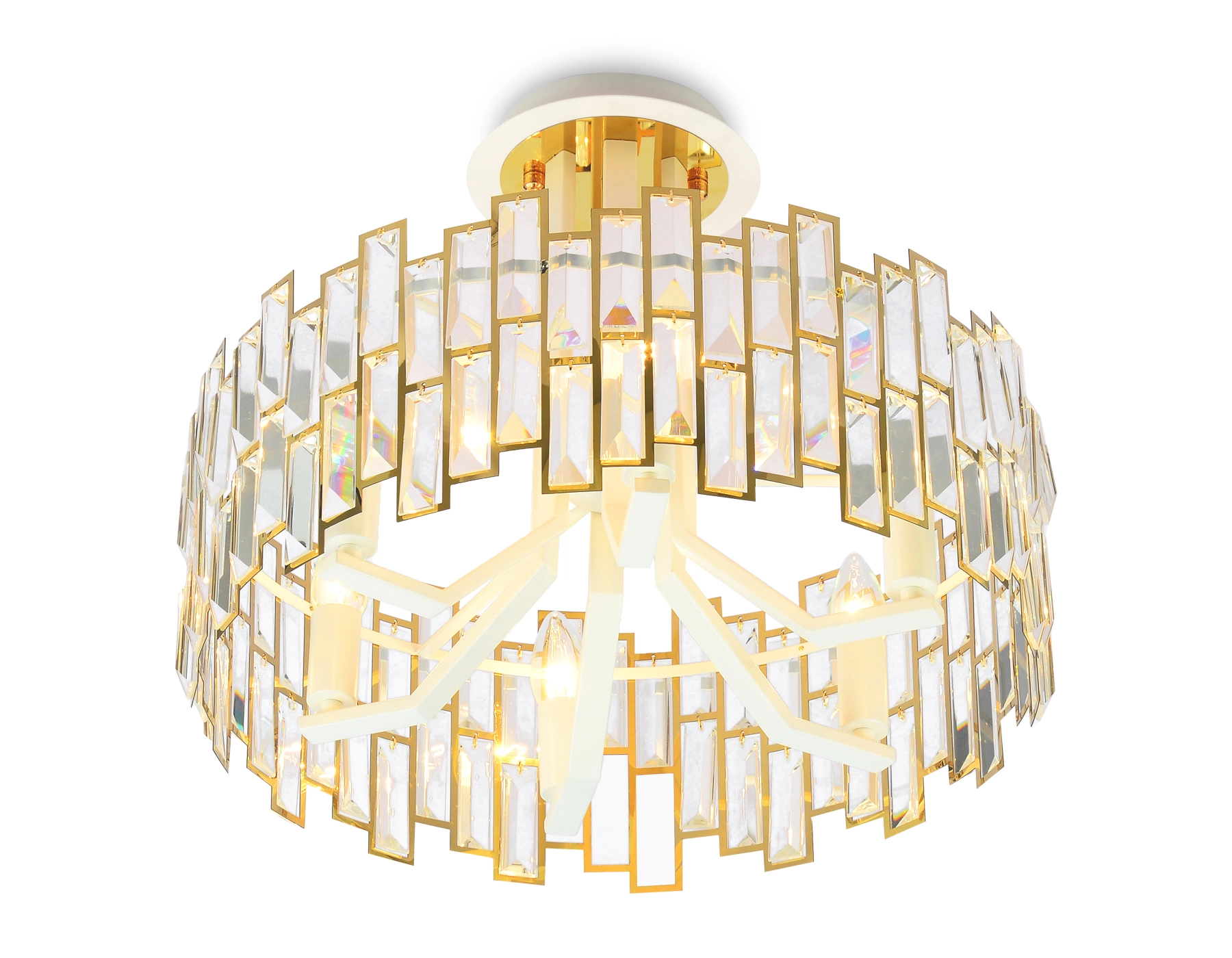 Светильник Ambrella Ligh TR5051 GD/WH/CL E14/6 max 40W